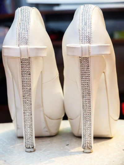Лот: 7178241. Фото: 1. Свадебные туфли 36 размер. Туфли для невесты