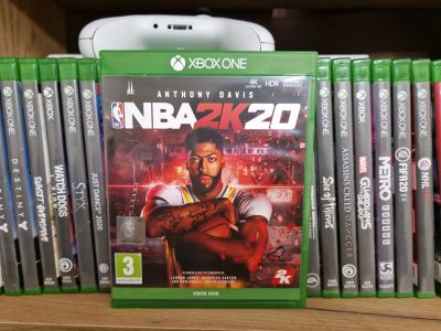 Лот: 25896691. Фото: 1. Игра NBA 2K20 (Xbox One, Английская... Игры для консолей