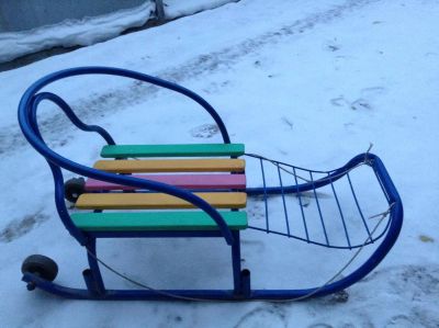 Лот: 8433676. Фото: 1. Санки. Санки, снегокаты, ледянки, аксессуары