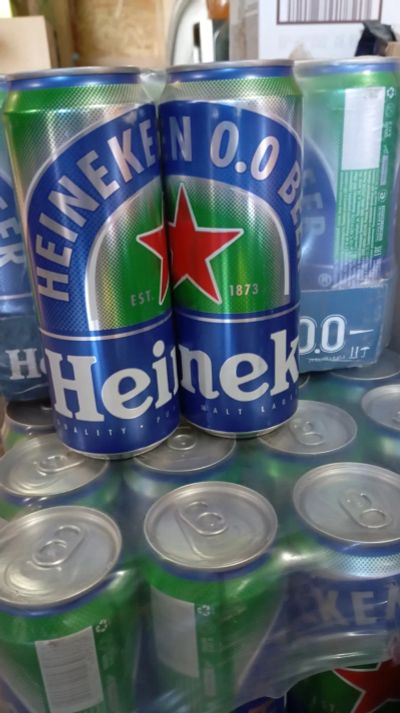 Лот: 25637786. Фото: 1. пиво Heineken 0.0 нулевка. Напитки