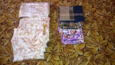 Лот: 9482818. Фото: 1. Очень много ткани, смотрите фото... Другое (вязание, шитье)