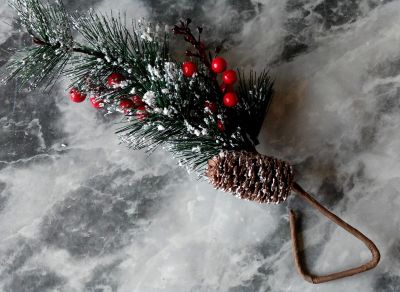 Лот: 14618368. Фото: 1. Искусственная декоративная веточка... Искусственные и сувенирные цветы