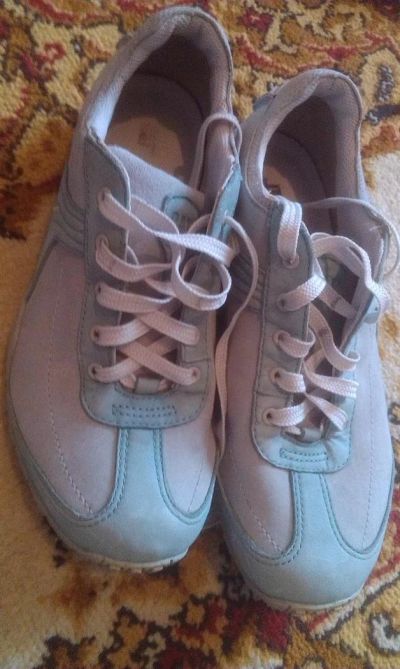 Лот: 3880730. Фото: 1. кроссовки ботинки коженные cat... Кеды, кроссовки, слипоны