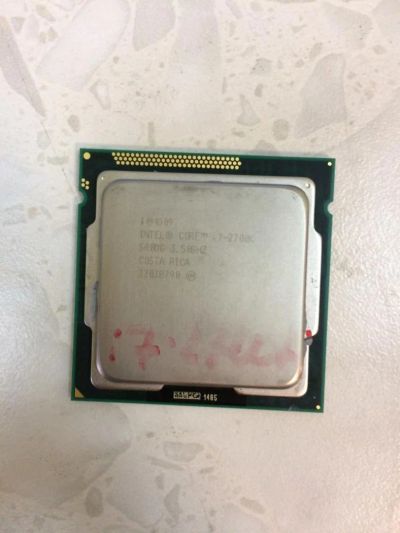 Лот: 8295649. Фото: 1. Intel Core i7-2700K Sandy Bridge... Процессоры