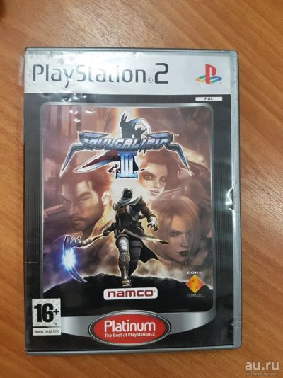 Лот: 15220777. Фото: 1. Soul Calibur 3 Лицензия PS2. Игры для консолей