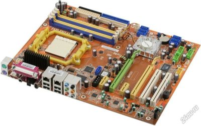 Лот: 5683881. Фото: 1. Материнка Foxconn WinFast +Amd... Материнские платы