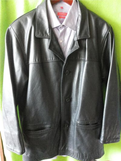 Лот: 10162372. Фото: 1. Куртка кожаная Ricano Германия. Верхняя одежда