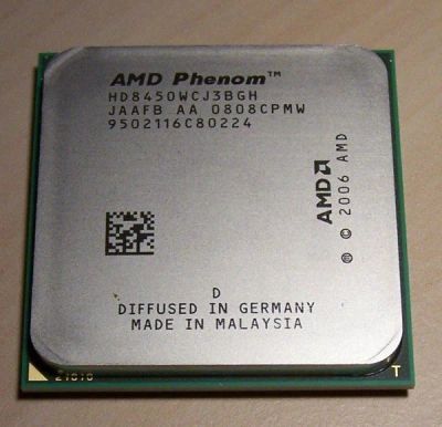 Лот: 7667340. Фото: 1. AMD phenom x3 8450. Процессоры