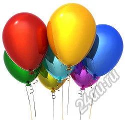 Лот: 4527015. Фото: 1. 30 разноцветных гелиевых шаров... Воздушные шары
