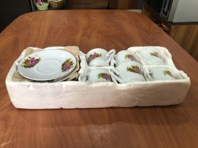 Лот: 25888510. Фото: 1. Сервиз кофейный EL MARWA керамика. Сервизы, наборы посуды