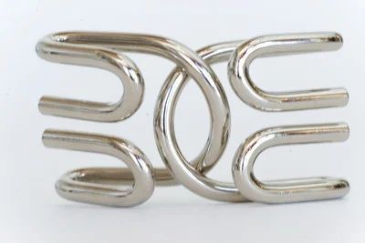 Лот: 7446089. Фото: 1. Hanayama Cast Devil metal puzzle... Головоломки