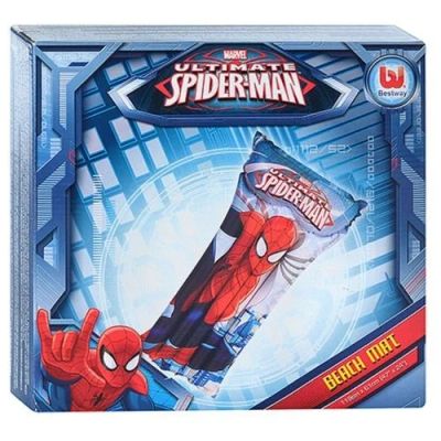 Лот: 13297289. Фото: 1. Матрас для плавания Bestway Spider-Man... Другое (дети растут)