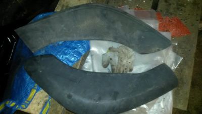 Лот: 8287886. Фото: 1. Тюнинг "губа" на передний бампер... Детали тюнинга