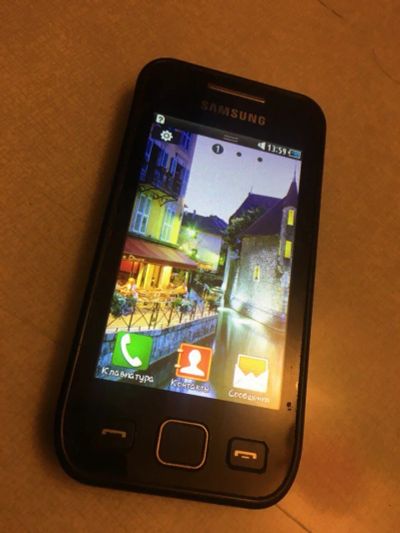 Лот: 10946618. Фото: 1. Смартфон Samsung Wave 525 GT-S5250... Смартфоны