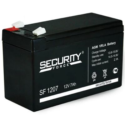 Лот: 4570246. Фото: 1. Аккумулятор Security Force SF... ИБП, аккумуляторы для ИБП
