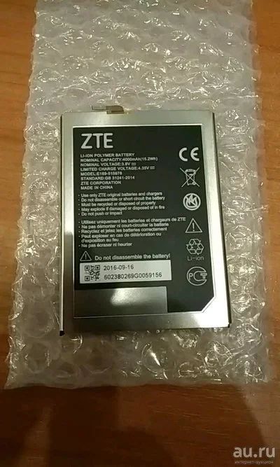 Лот: 10681404. Фото: 1. АКБ ZTE Blade X3 4000mAh. Аккумуляторы