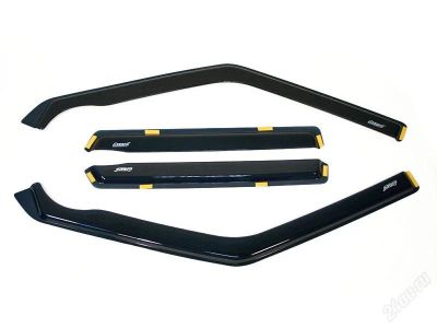 Лот: 1346559. Фото: 1. Дефлекторы (ветровики) на боковые... Детали тюнинга