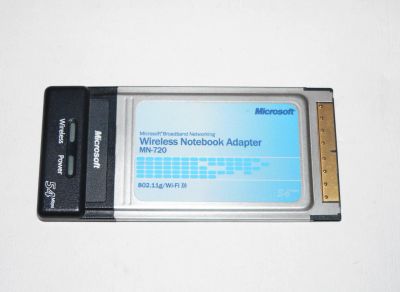 Лот: 15079121. Фото: 1. PCMCI Microsoft Wireless Notebook... WiFi, Bluetooth адаптеры