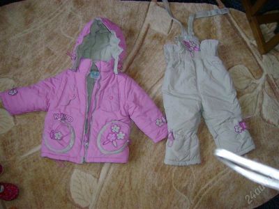 Лот: 1166782. Фото: 1. Зимний комбинезон на девочку 1-2... Верхняя одежда