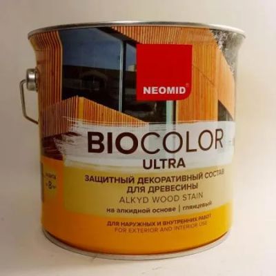 Лот: 20938002. Фото: 1. Neomid Bio Color Ultra декоративнозащитная... Бытовая химия