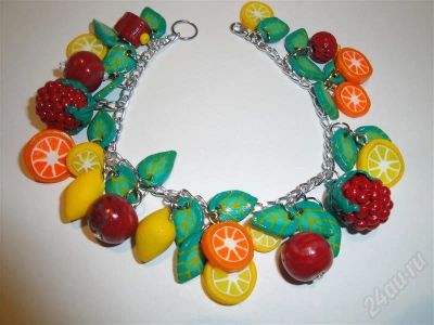 Лот: 308729. Фото: 1. Изделия из полимерной глины браслет... Браслеты
