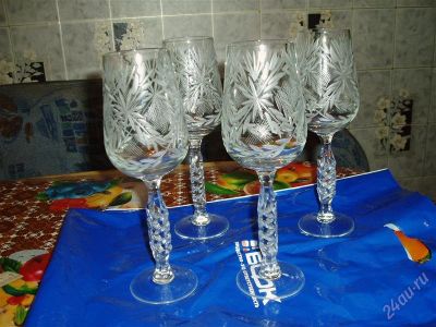 Лот: 1284573. Фото: 1. Большие фужеры. Кружки, стаканы, бокалы