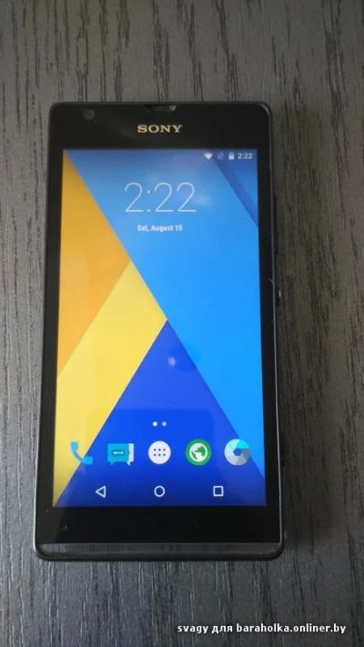 Лот: 7529886. Фото: 1. Продам Sony m2 black (Lte). Смартфоны