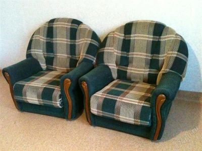 Лот: 1835727. Фото: 1. Два кресла одним лотом!. Кресла, пуфы