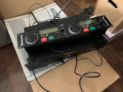 Лот: 16479995. Фото: 1. Диджейские вертушки cd проигрыватель... CD-проигрыватели и чейнджеры