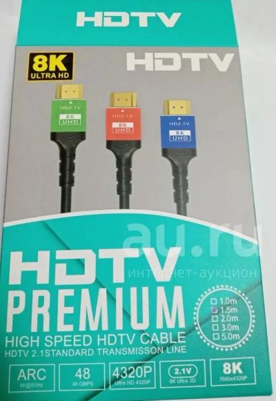 Лот: 16418475. Фото: 1. Высококачественный кабель HDMI-HDMI... Шлейфы, кабели, переходники