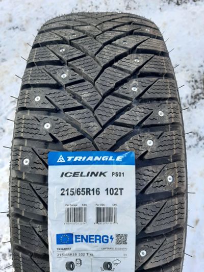 Лот: 25886991. Фото: 1. 215/65 R16 102T Triangle IceLink... Шины
