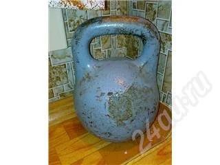 Лот: 419162. Фото: 1. гиря 32 кг. Штанги, блины