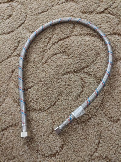 Лот: 15314680. Фото: 1. Подводка гайка-гайка 80 см (1... Фитинги, подводка