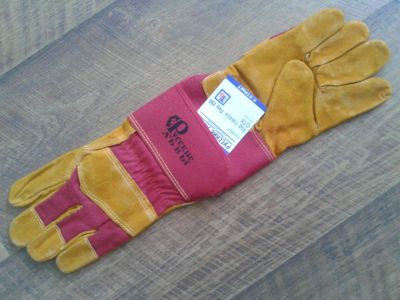 Лот: 4471659. Фото: 1. перчатки спилковые. Спецодежда, спецобувь