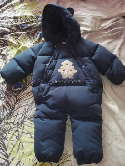 Лот: 8279902. Фото: 1. Пуховик теплый Futurino 80 cm. Верхняя одежда