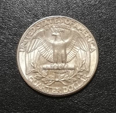 Лот: 22162940. Фото: 1. 25 центов 1986 года. США. Washington... Америка