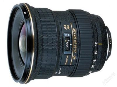 Лот: 816622. Фото: 1. Tokina 12-24 mm F/4 AT-X PRO DX... Объективы