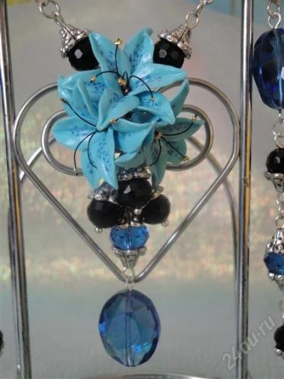 Лот: 1601919. Фото: 1. Изделия из полимерной глины,колье... Колье