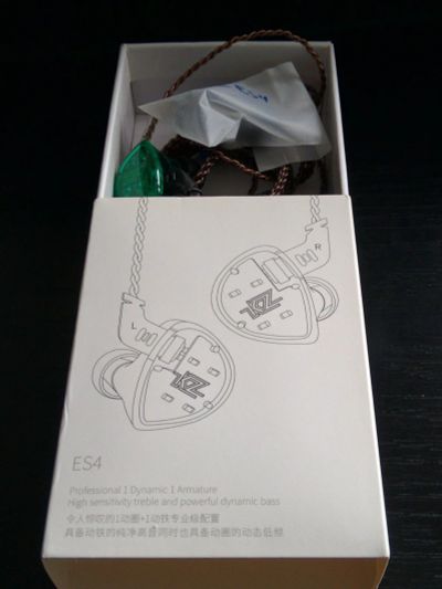 Лот: 18127869. Фото: 1. Наушники KZ ES4. Наушники, гарнитуры