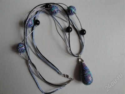 Лот: 362388. Фото: 1. Изделия из полимерной глины колье... Колье