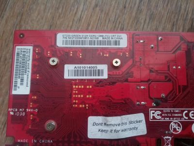 Лот: 10060689. Фото: 1. Видеокарта GT220 512M. Видеокарты