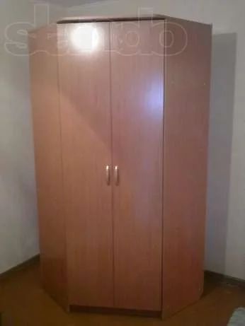 Лот: 4006066. Фото: 1. Шкаф для одежды 0,9х0,9х2,1 угловой. Шкафы, шкафы-купе