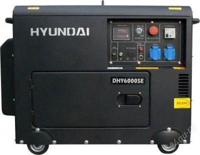 Лот: 3260966. Фото: 1. Генератор дизельный Hyundai DHY... Бензо-, мотоинструмент