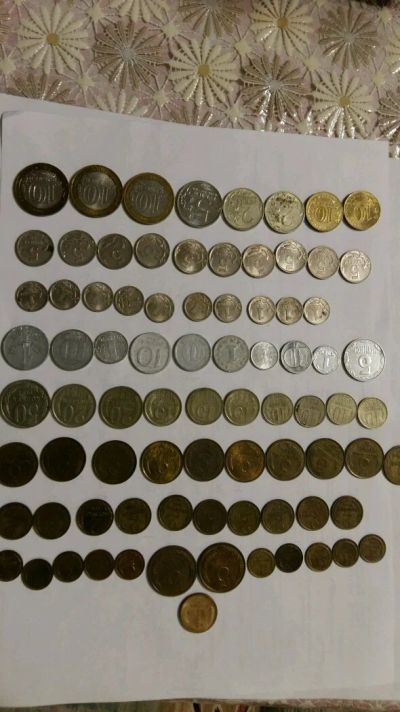 Лот: 12493136. Фото: 1. Разные монеты 81 штука. Россия после 1991 года