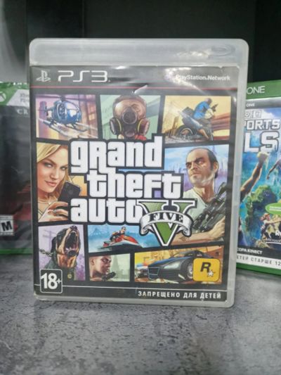 Лот: 25778127. Фото: 1. Игра Grand Theft Auto V PS3 GTA... Игры для консолей