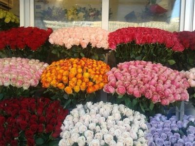 Лот: 6759919. Фото: 1. 101 роза № 808. Свежие цветы