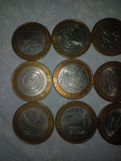 Лот: 25889090. Фото: 1. Монеты 10р/25р/2р. Россия после 1991 года