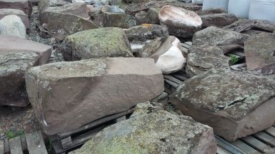Лот: 17190147. Фото: 1. Речной камень ланшафтный. Кафель, гранит, интерьерный камень
