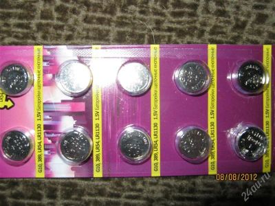 Лот: 1998709. Фото: 1. батарейка g10, lr1130, lr54 новая. Другое (компьютеры, оргтехника, канцтовары)