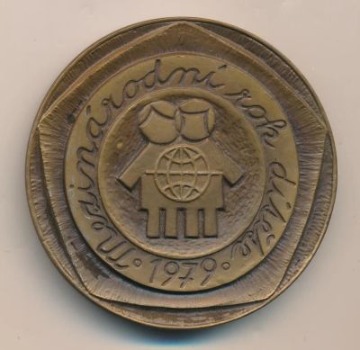 Лот: 13935679. Фото: 1. Польша 1979 г медаль Международный... Памятные медали